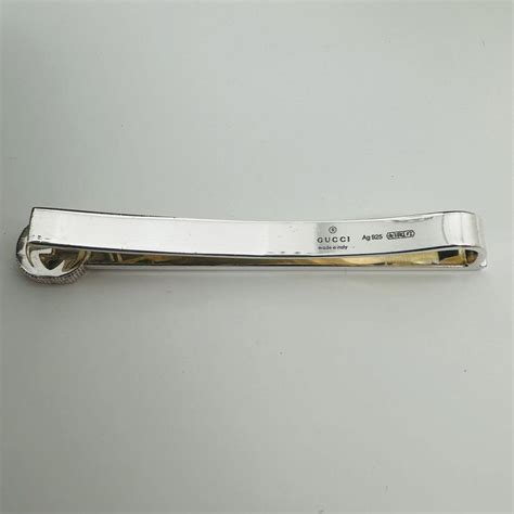 tie clips gucci|Gucci tie clips for men.